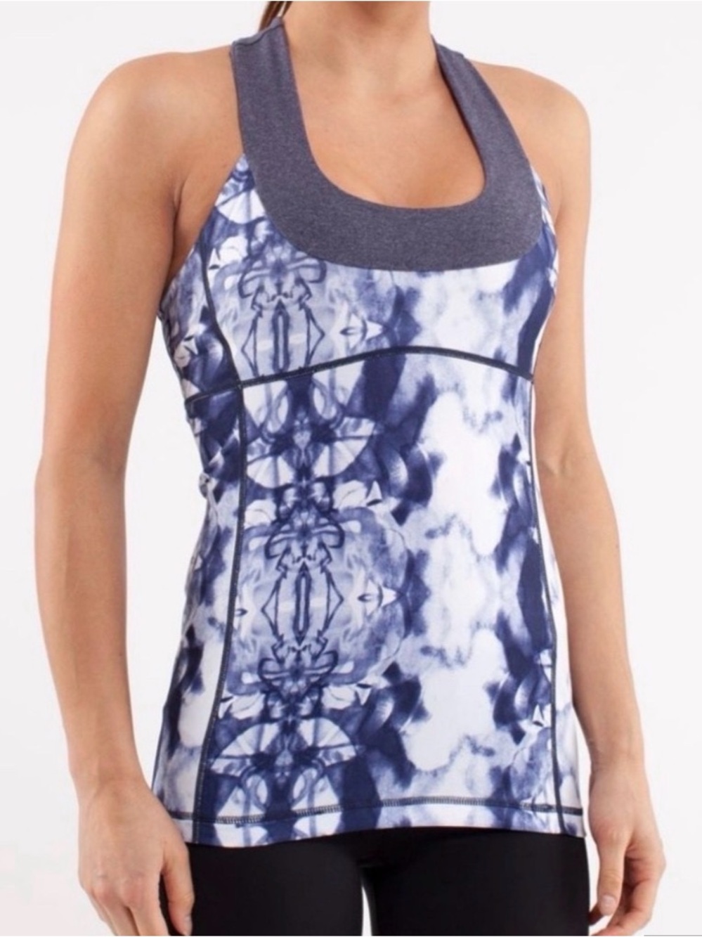 lululemon Scoop Neck Ink Blot top